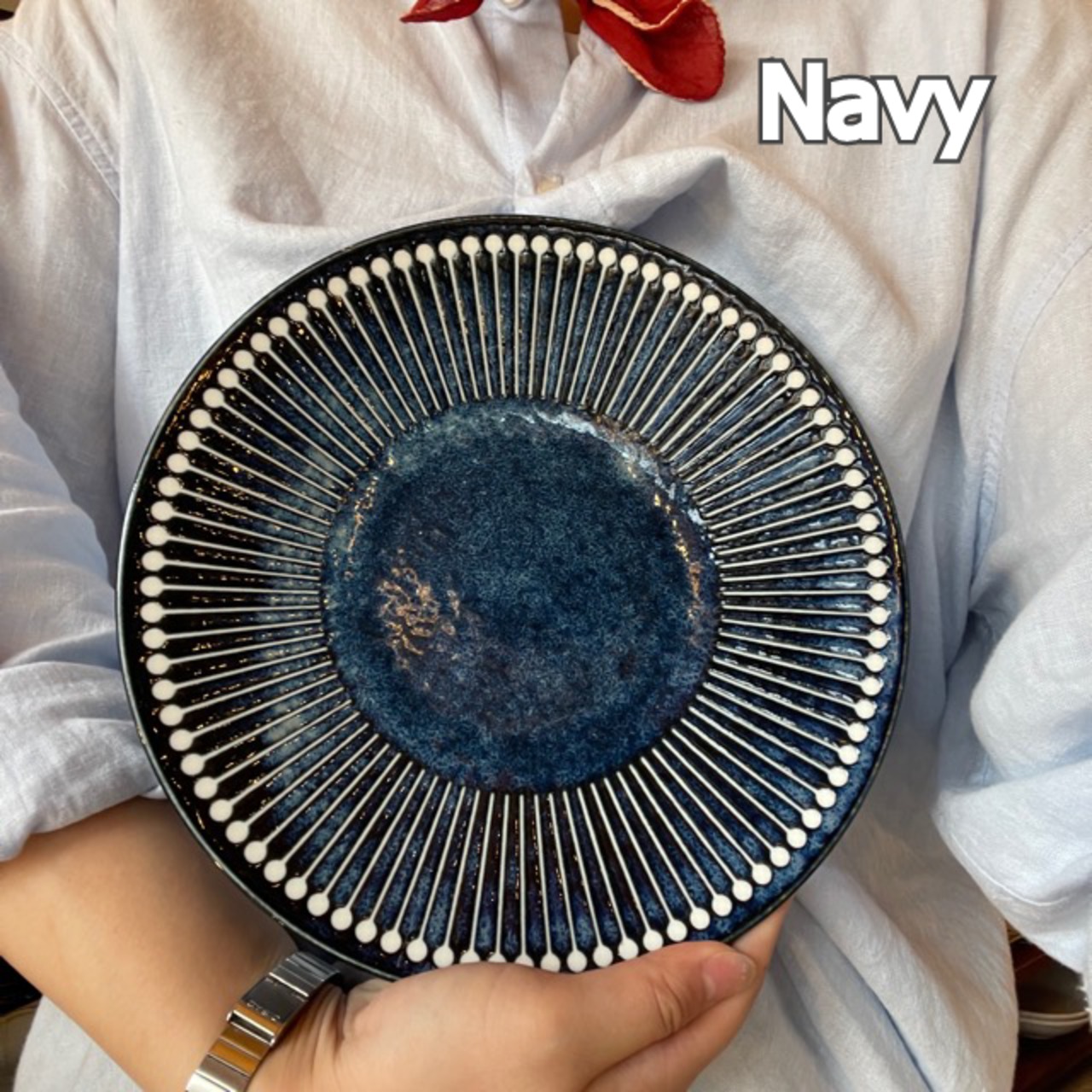 Albee 220plate 3colors / 美濃焼 日本製 アルビー 220プレート 全3色 陶磁器 食卓 日常使い キッチン雑貨 シンプル ナチュラル かわいい 皿 平皿 ギフト プレゼント