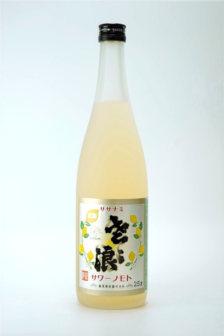 ササナミサワーノモト檸檬 720ml | 素敵JapanShop