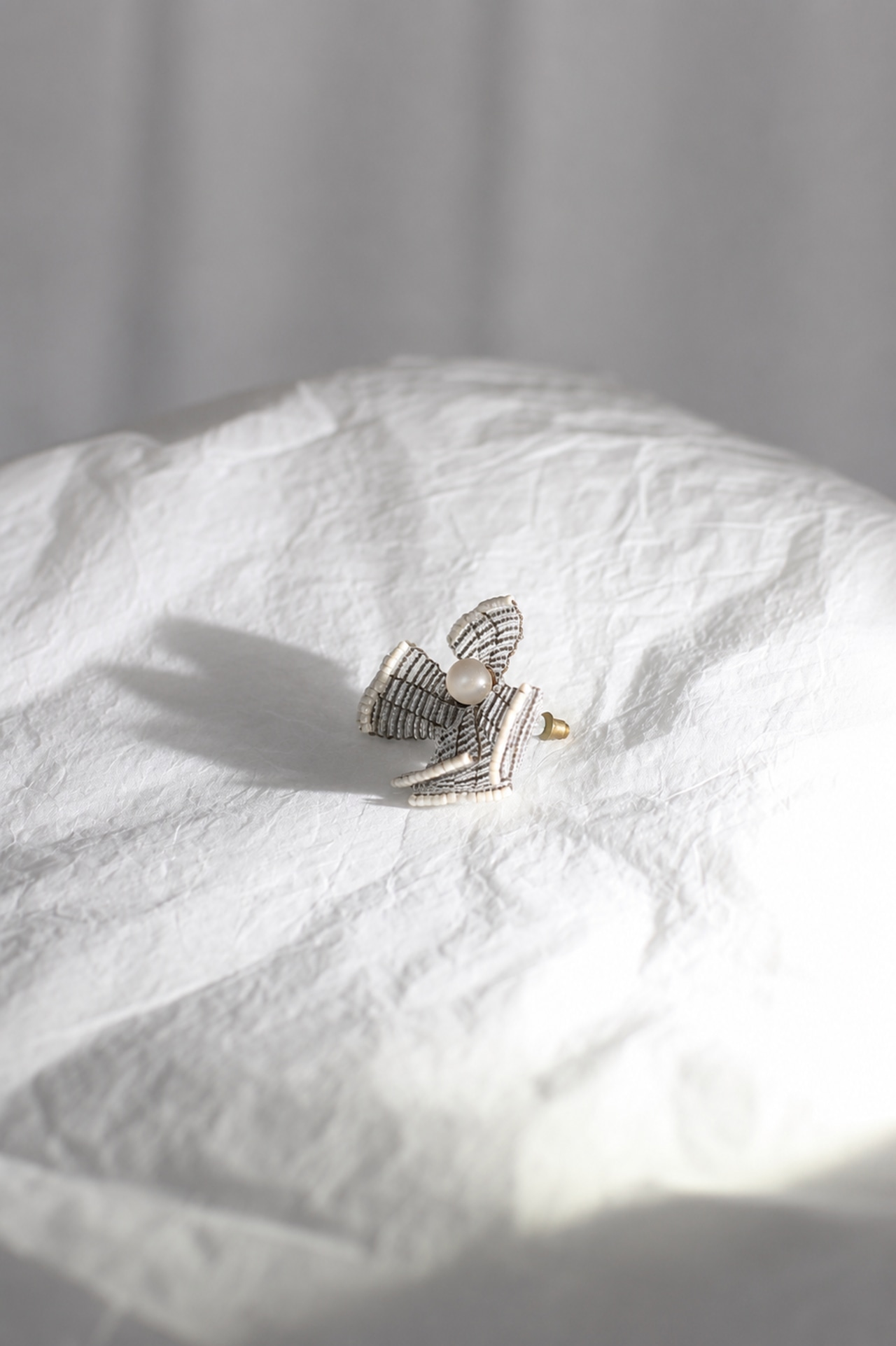 【tamas】ēli ēli / Monochrome ピアス〈片耳用〉