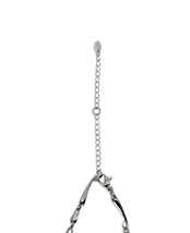 H Drop Necklace “Veiné”