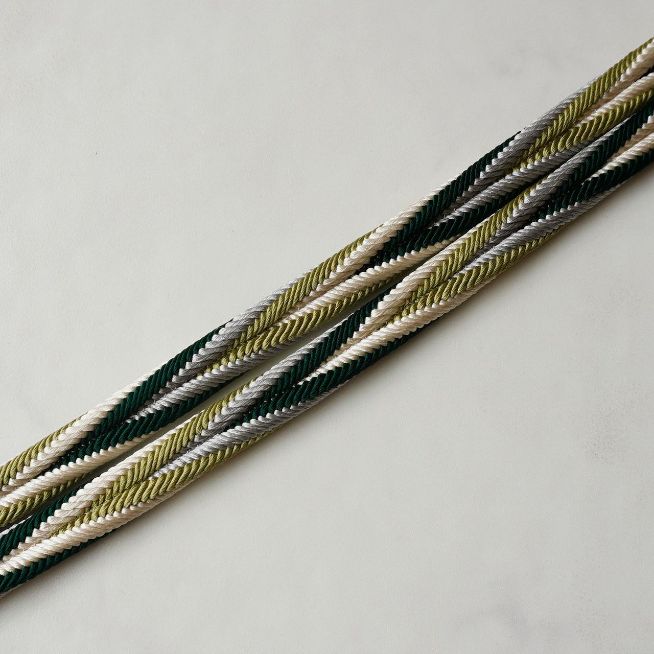 【衿秀・帯締め】 洋角捻り組み 撚り房帯締め 251018⑩