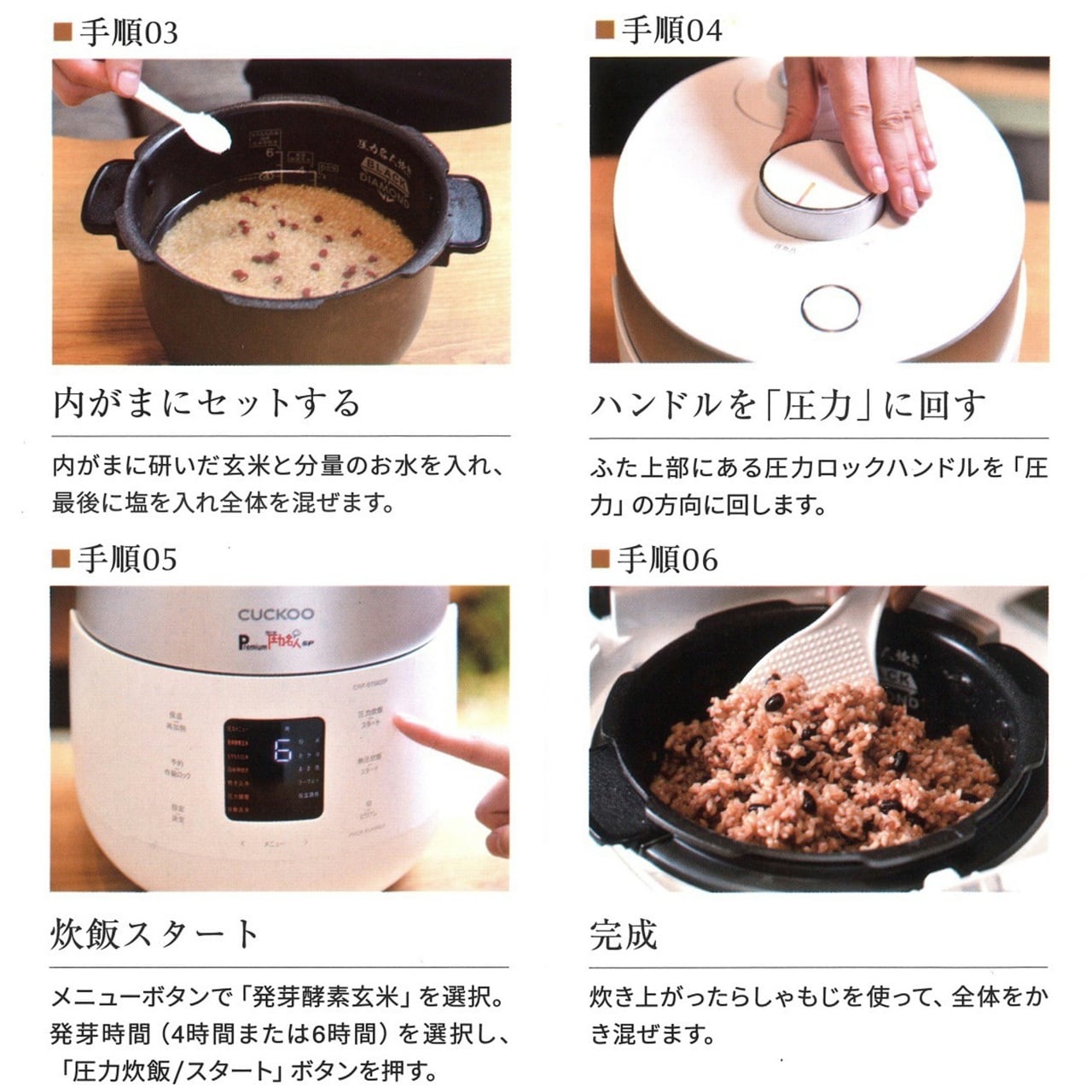 メーカー直送】Premium New 圧力名人SP ホワイト 発芽酵素玄米炊飯器