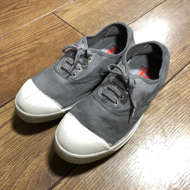 BENSIMON ベンシモン Tennis Lacets Femme グレー | home web store