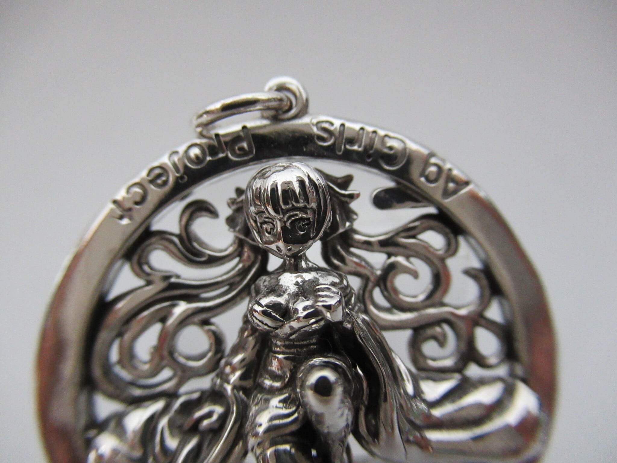 芸者娘シルバーペンダント | 楽RAKU銀工房