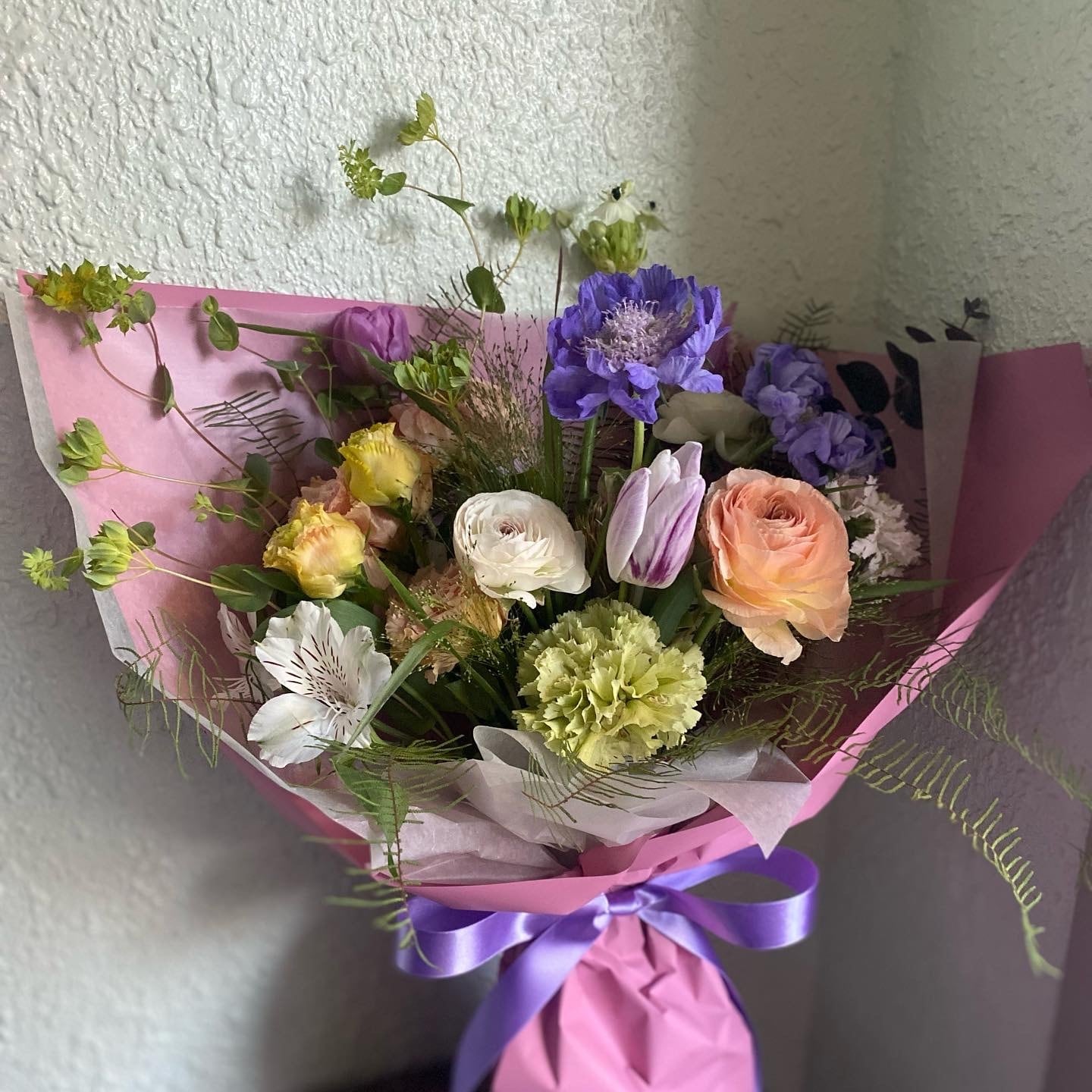 アメリカンフラワー　さち　花束4 季節の花束 L※ 4日前までにご注文ください。 | SINONOME