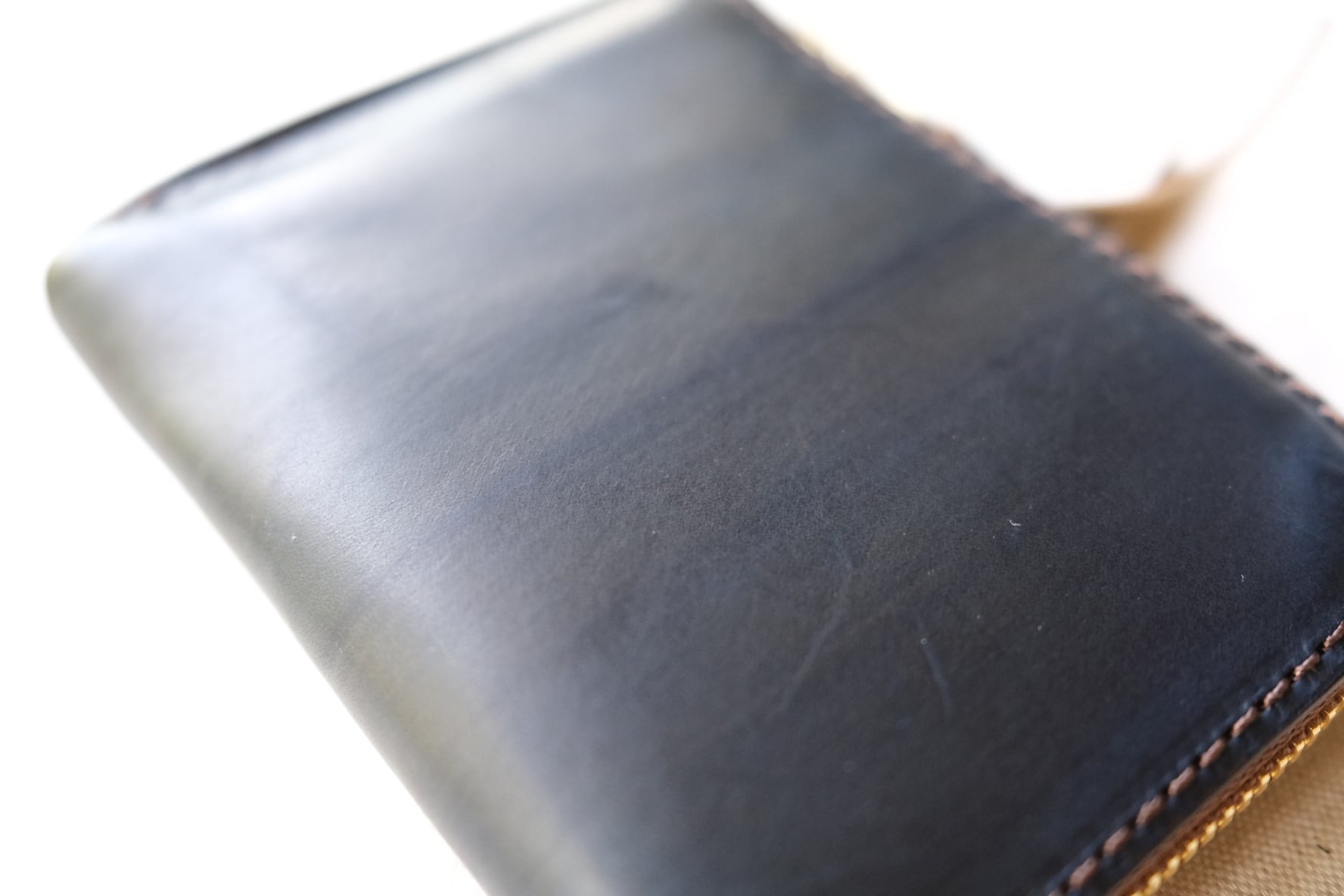 チョッパーウォレット ATLANTICA　Etrusco 即納》zip wallet【Etrusco Indigo】 | TENTE Handcrafted