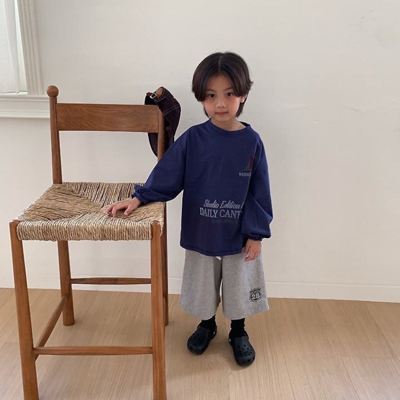 韓国子供服 / 26Autumn / cantuccistudio / ヨットTシャツ / 秋服 *mom*