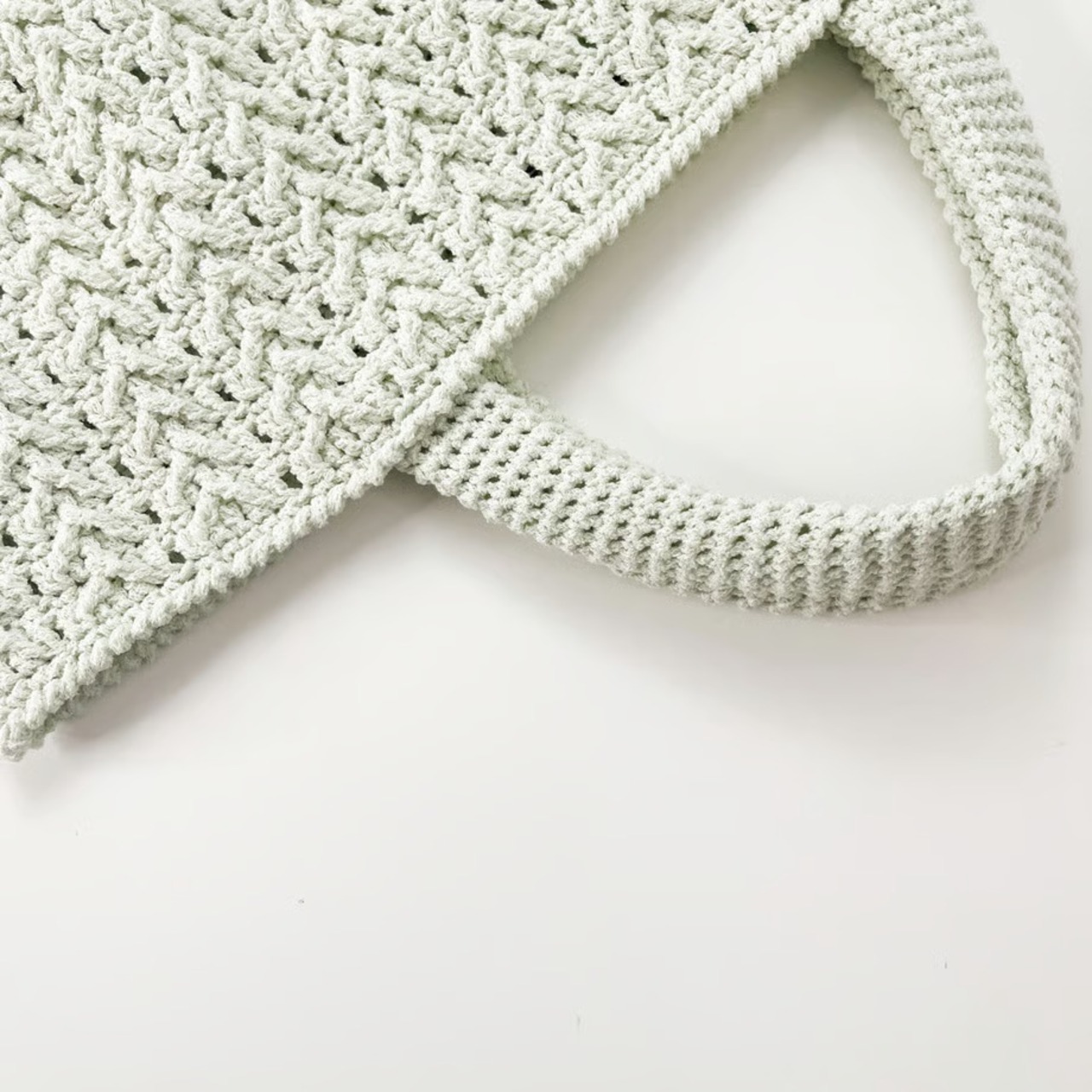 [Pattern] ヘリンボーントートバッグ