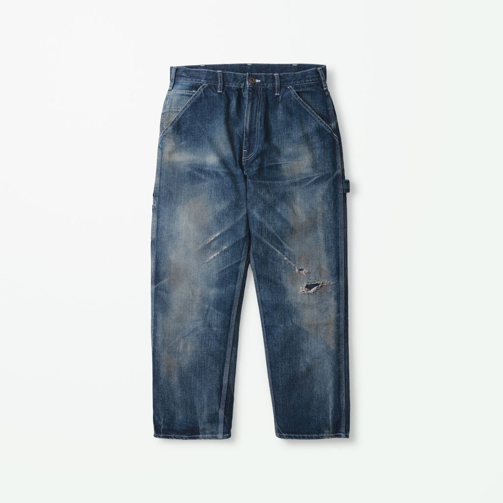 パンツ MADNESS MUDDY DEINM PAINTER PANTS. M2 MADNESS MUDDY DEINM PAINTER PANTS. M2 RELAXED | MAROON WEBSTORE