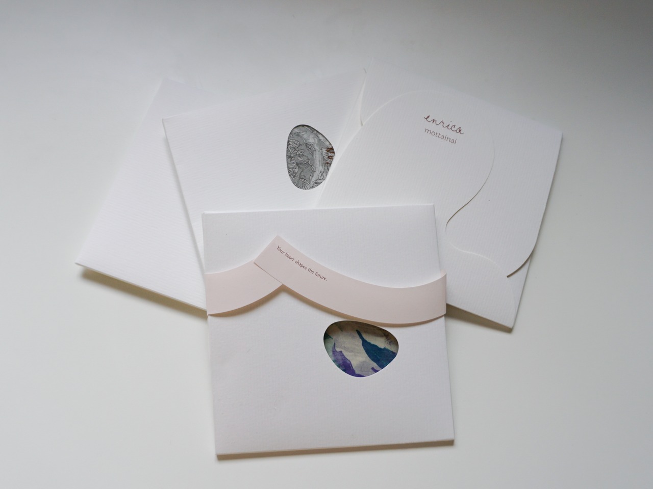 【ハンカチーフ L WAVE WHITE×綿サテン】Vol.3_enrica