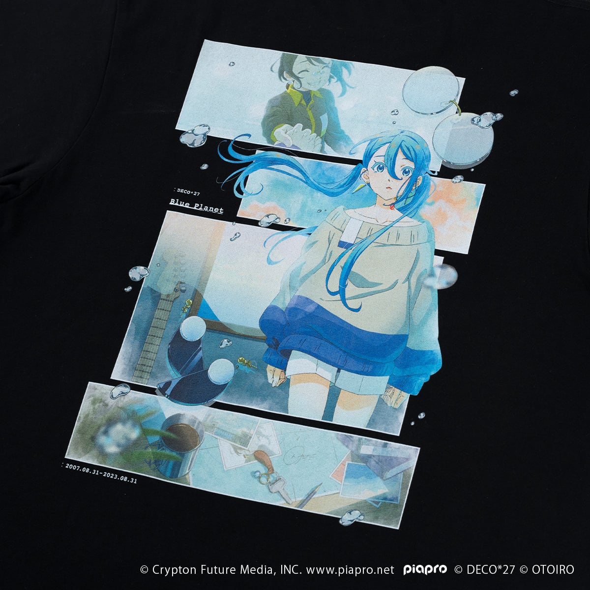 ブループラネット】Tシャツ / ブラック | OTOIRO ONLINE STORE