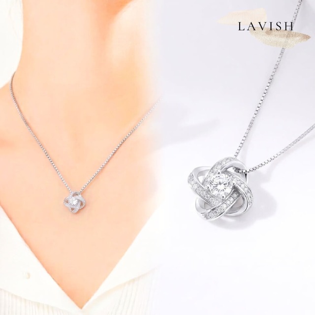 スフィアデザイン ネックレス ｜ 上品 レディース