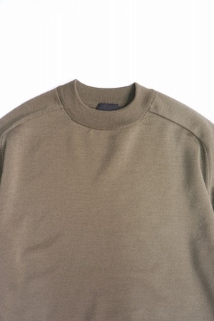 Worsted Merino Mock Neck P/O