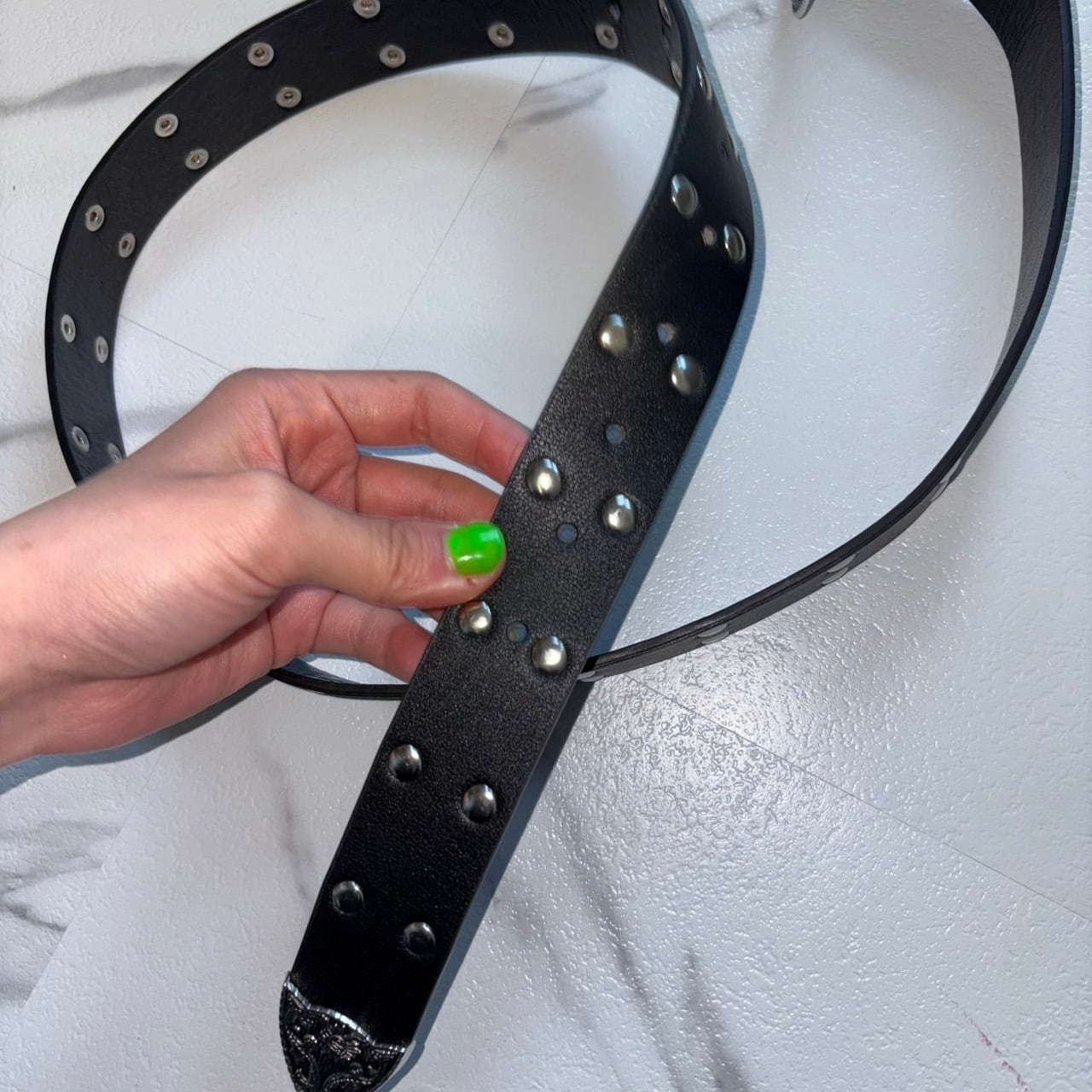 スタッズベルト studded belt _LN03476 | lanan(ラナン)