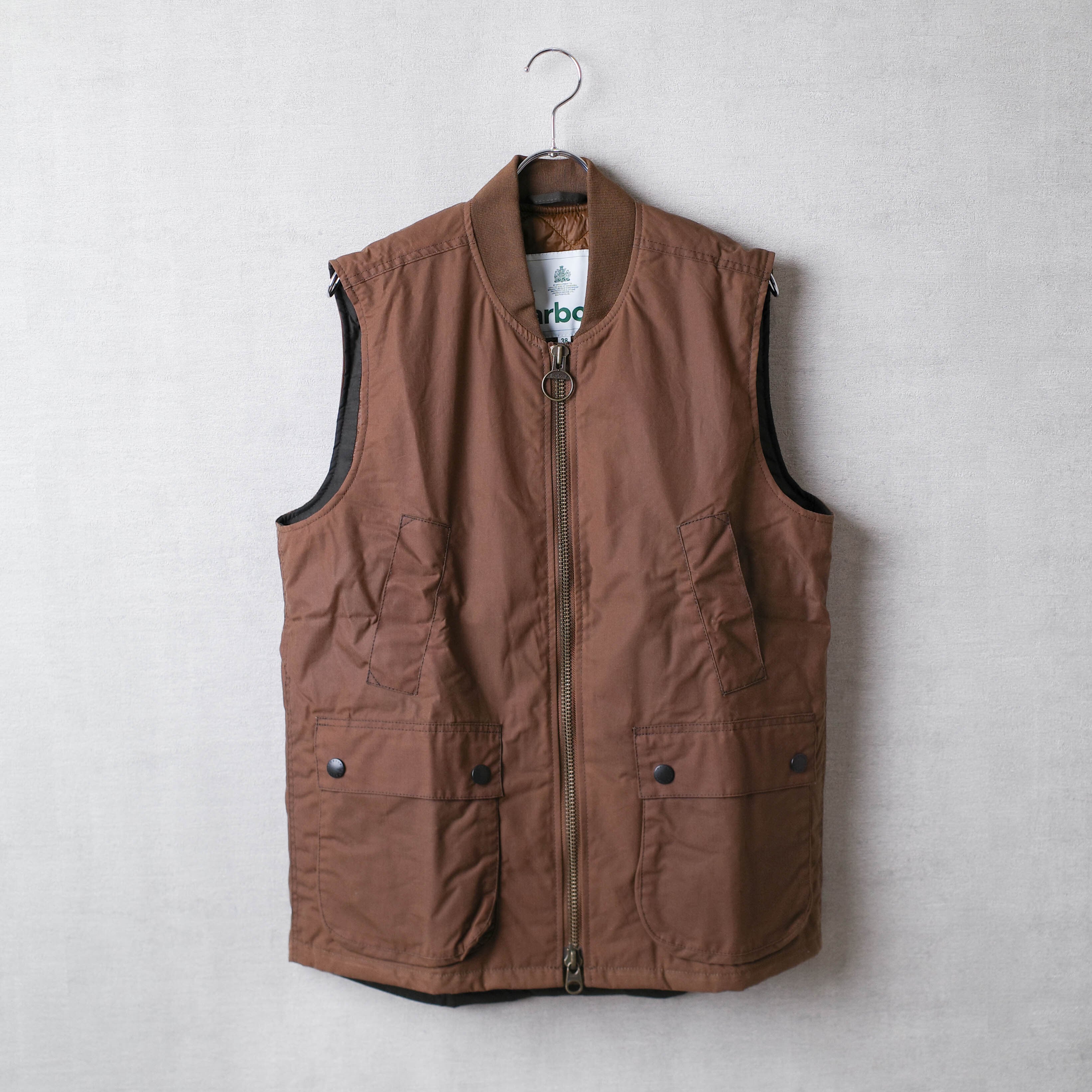 Barbour RIB COLLAR WESTMORLAND ベスト 40
