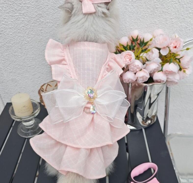 《予約》3101485 ピンクリボンレースワンピース