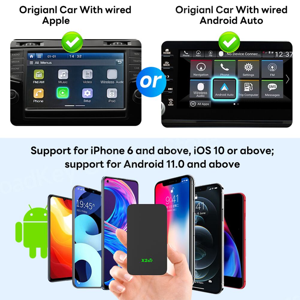 45]CarPlay AI Box carplay ワイヤレス アダプター