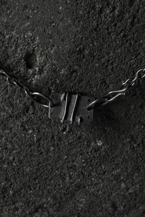 mechanical choker necklace (silver925) mechanical choker necklace (silver925)