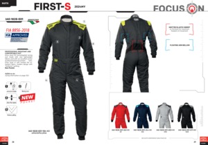 IA0-1828-E01#244 FIRST-S Suit my2024 Navy blue/cyan
