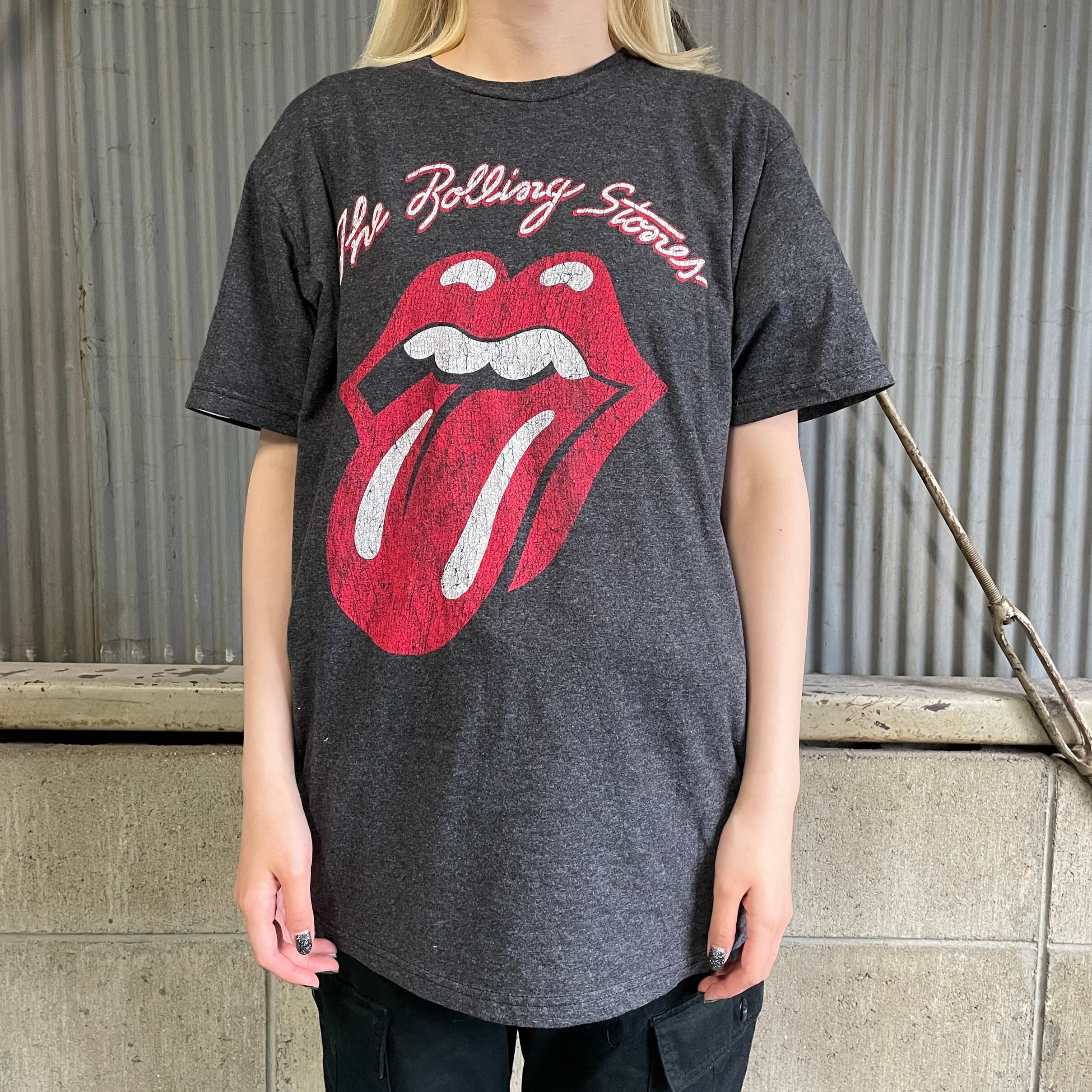 The Rolling Stones ローリングストーンズ プリント バンドTシャツ 