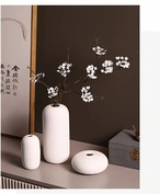 一輪挿し 花瓶 フラワーベース 3個セット 北欧 おしゃれ ギフト インテリア 白 ホワイト 可愛い 韓国 母の日 セラミック 陶器 造花 ドライフラワー シンプル