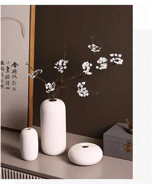 一輪挿し 花瓶 フラワーベース 3個セット 北欧 おしゃれ ギフト インテリア 白 ホワイト 可愛い 韓国 母の日 セラミック 陶器 造花 ドライフラワー シンプル