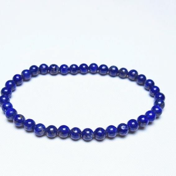 ラピスラズリ ブレスレット 5mm 一点物 メール便可 [M便 1/10] 111-48311
