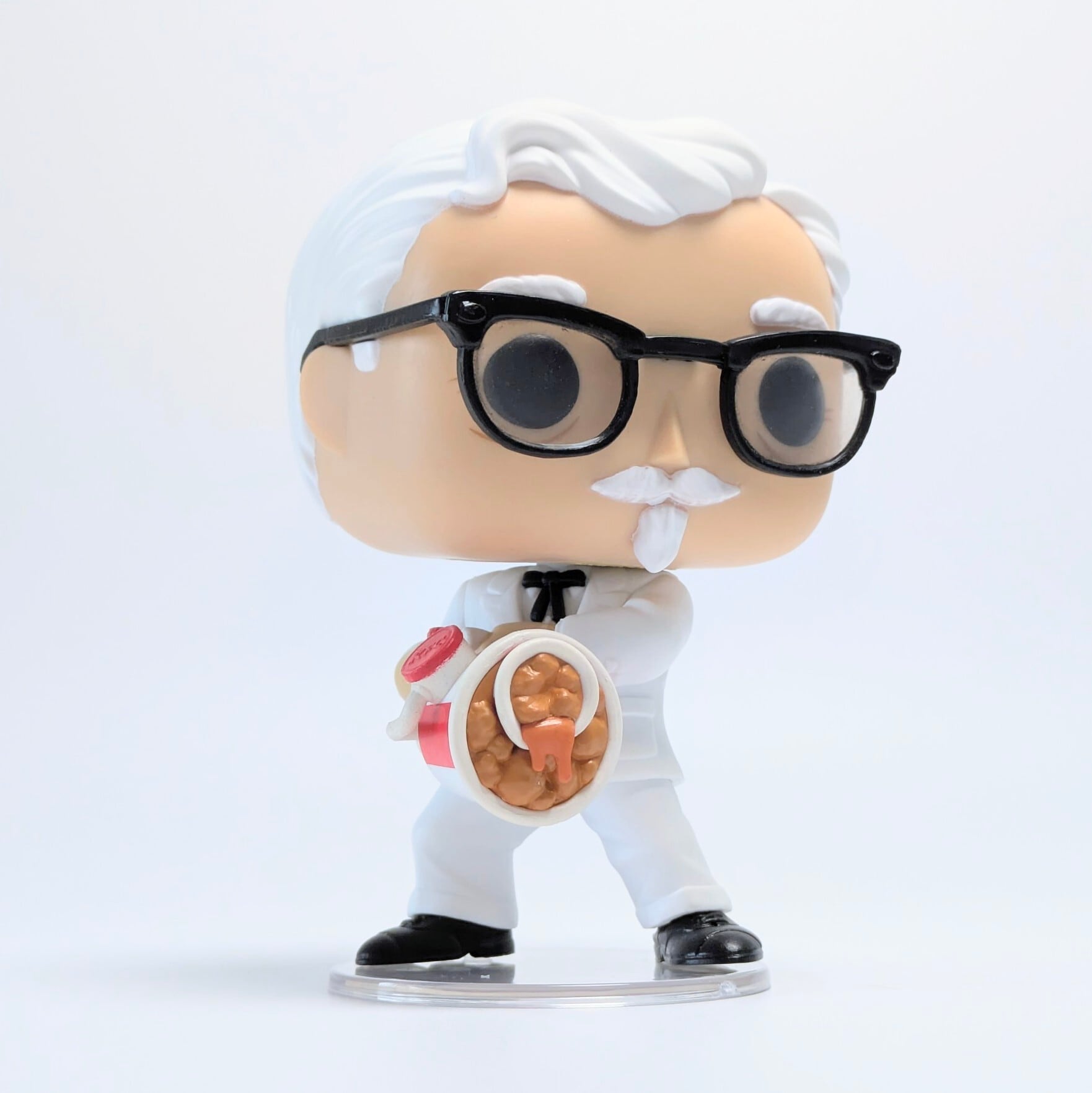 ☆US直輸入☆FUNKO 【 POP! GAMES VINYL FIGURE KFC Colonel Sanders with Nugget Launcher( カーネルサンダース ナゲットランチャー )】 ケンタッキー / ビニールフィギュア〚アメリカン雑貨 アメトイ〛
