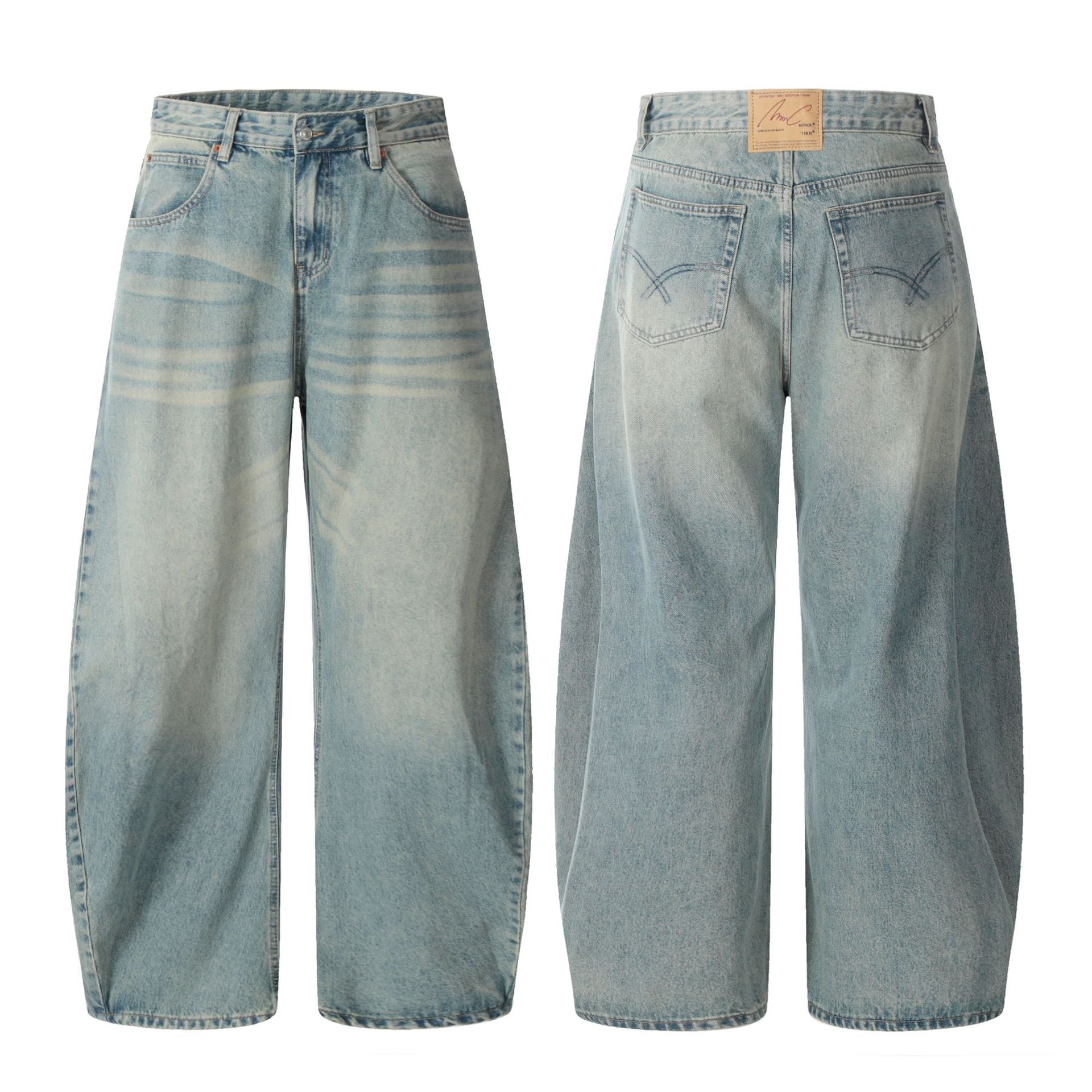 fourtyjp 　k3421　イノセンス/36/青/デニムパンツ/ カーブデニムパンツ / Curve Denim Pants | INOCENCE(イノセンス
