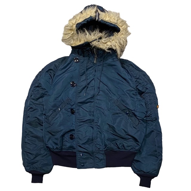 ジャケット コート 古着 attached hood n-2b アメリカ アメリカ軍 N2B 