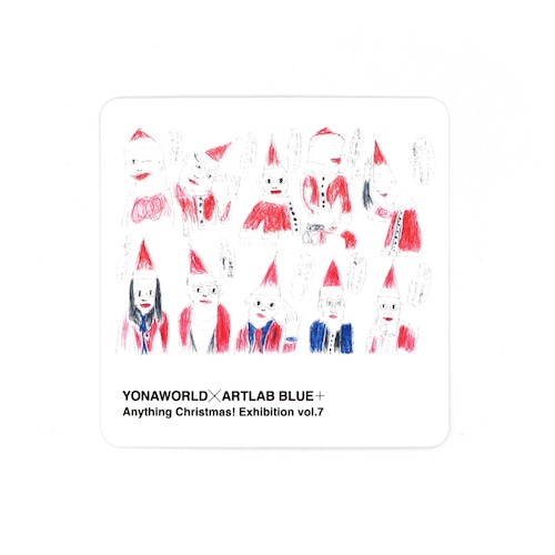 0041.コースター【Anything Christmas! Exhibition vol.7】