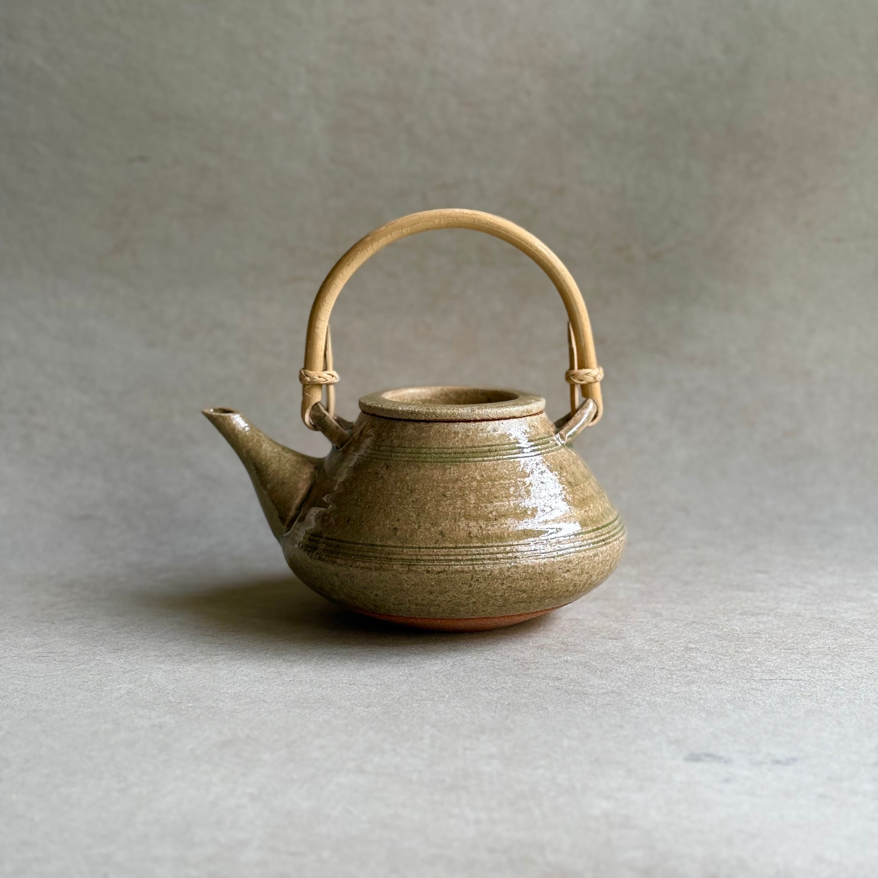 土楽 灰釉土瓶 | gallery 一白
