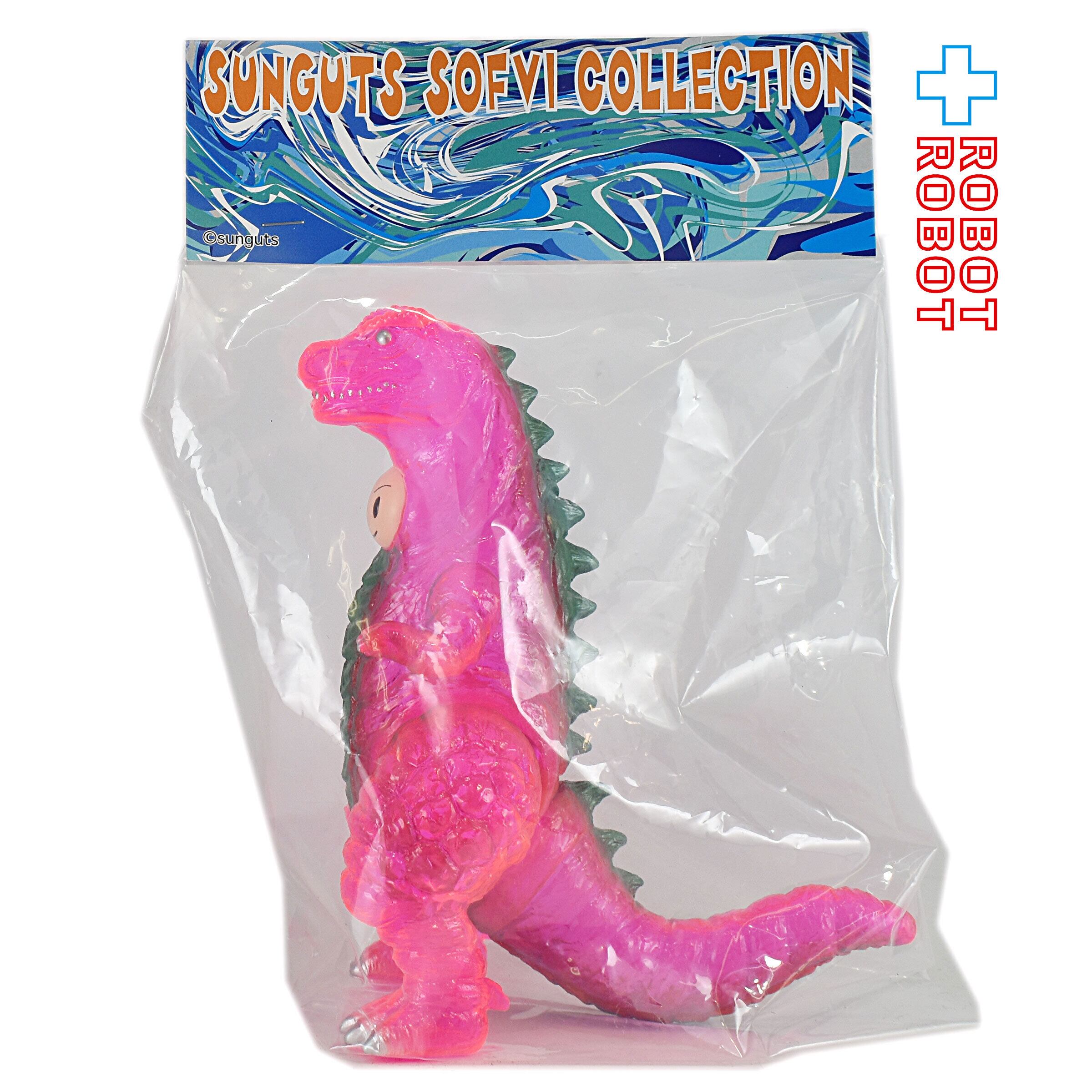 サンガッツ 怪獣英雄 ティラノボーイ (恐竜少年) クリアーピンク