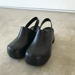 leather back strap sandal＊S-200