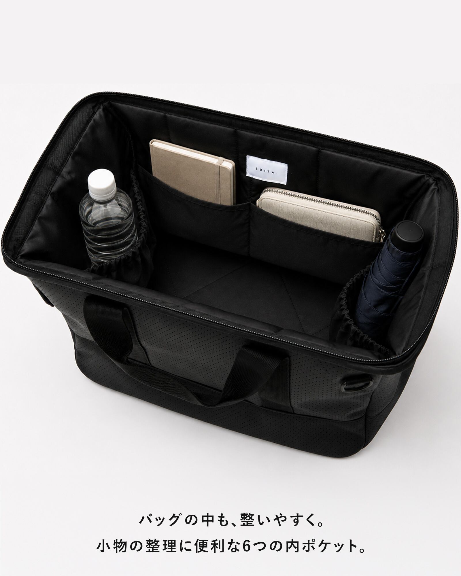 Neoprene Boston Bag L [edt-005] | EDITA．