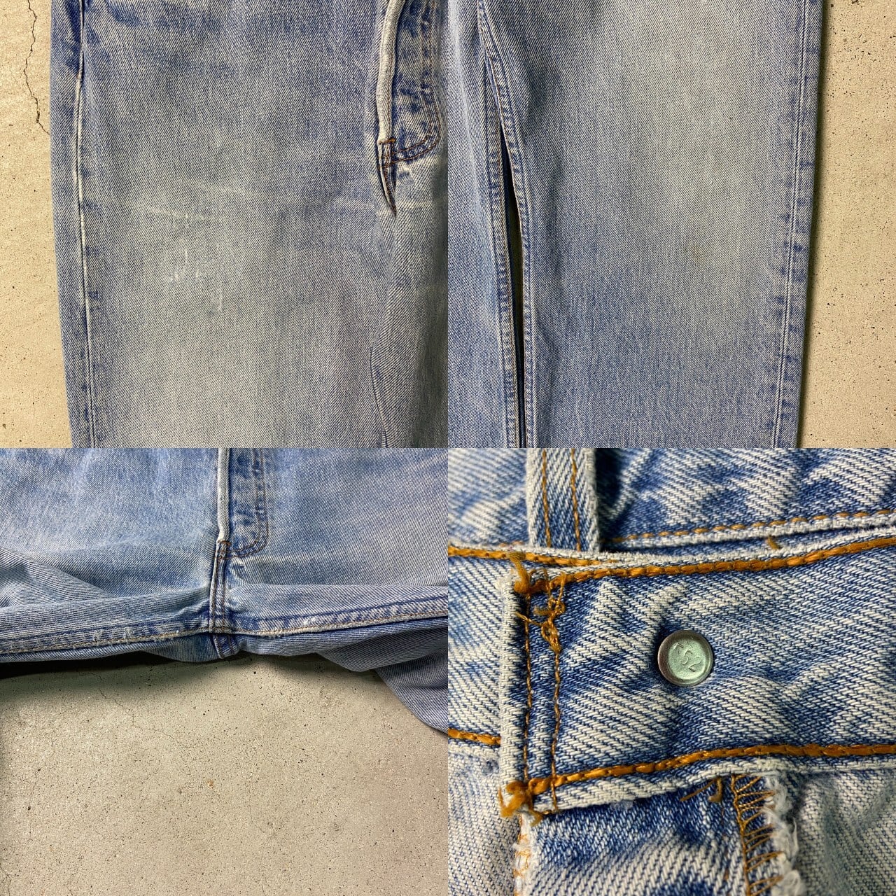 90s USA製 Levi‘sリーバイス デニムパンツ 501xx W34 90年代 USA製 Levi's リーバイス 501 0193 デニムパンツ メンズW34
