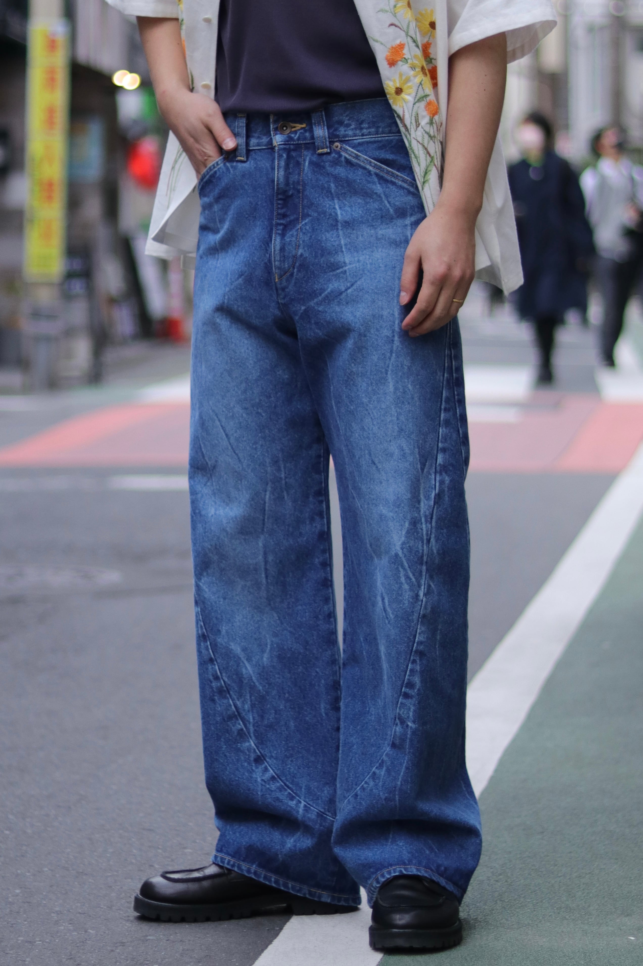 encode Prototype 3D jeans / Indigo | novastore(ノヴァストア