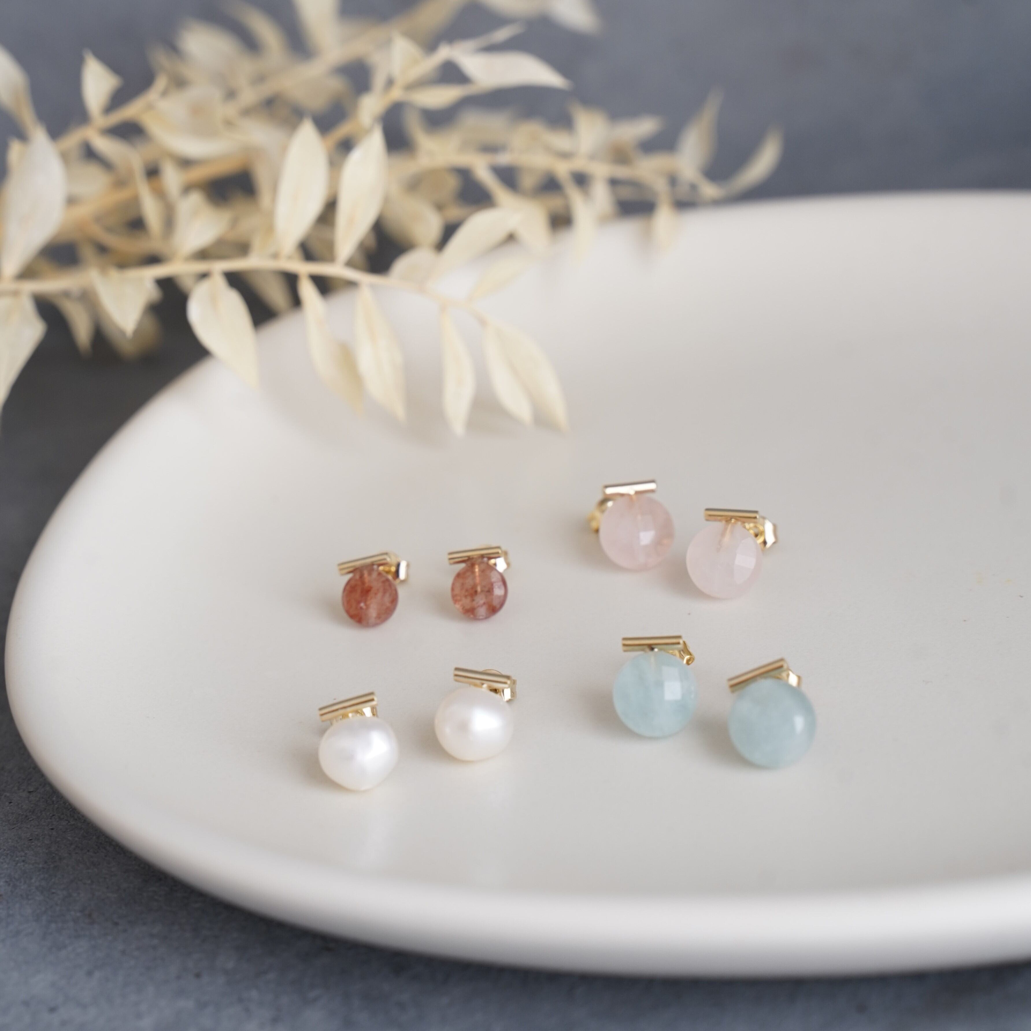 関税/送料込み【BELLGIO】11mm レイヤードスクエアピアス 関税/送料込み【BELLGIO】11mm レイヤードスクエアピアス