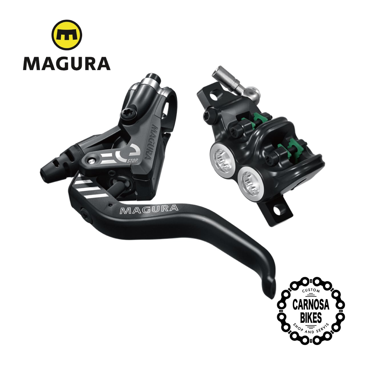 【MAGURA】MT5 eSTOP [エムティーファイブ イーストップ] ディスクブレーキセット（片側） | 【CARNOSA  BIKES】マウンテンバイク&BMX 自転車ショップ powered by BASE