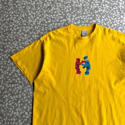 STUSSY / 00's usa製 Battle Robots T-shirt size XL