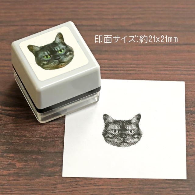 リアルふぉとスタンプ ミックス(グレー） RP-079 | 浸透印スタンプ