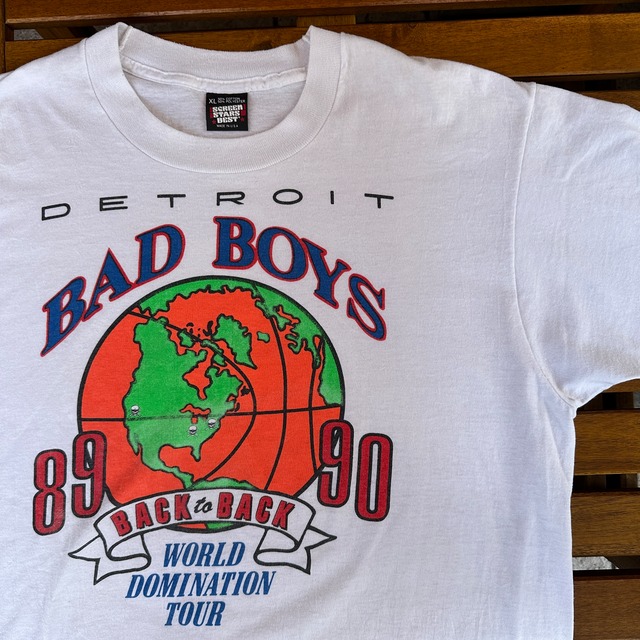 1990'S BAD BOYS T-SHIRT WHITE XL USA