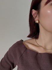 ダブルフェイスハートピアス