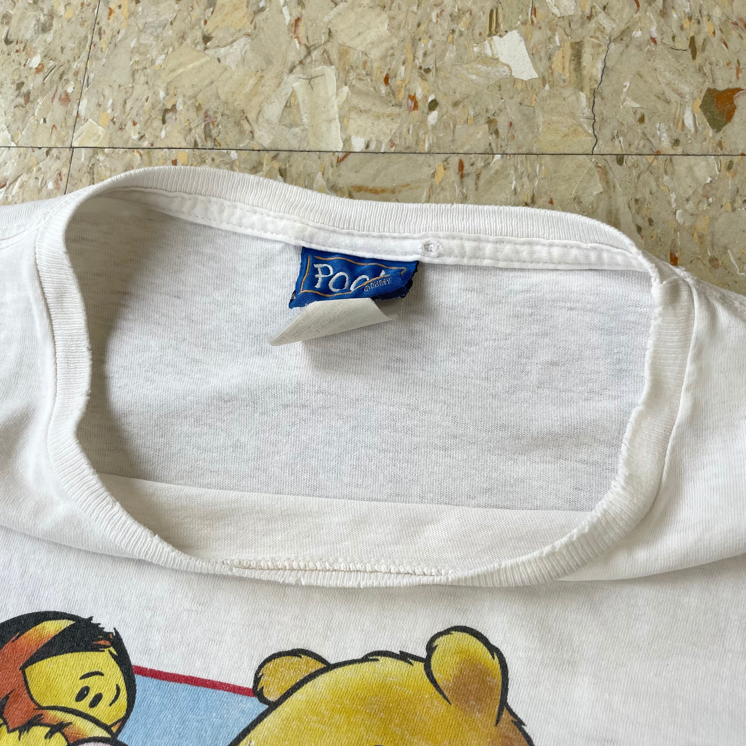 90s 【くまのプーさん】 Disney ティガー 両面プリント Tシャツ 90s 【くまのプーさん】 Disney ティガー 両面プリント Tシャツ