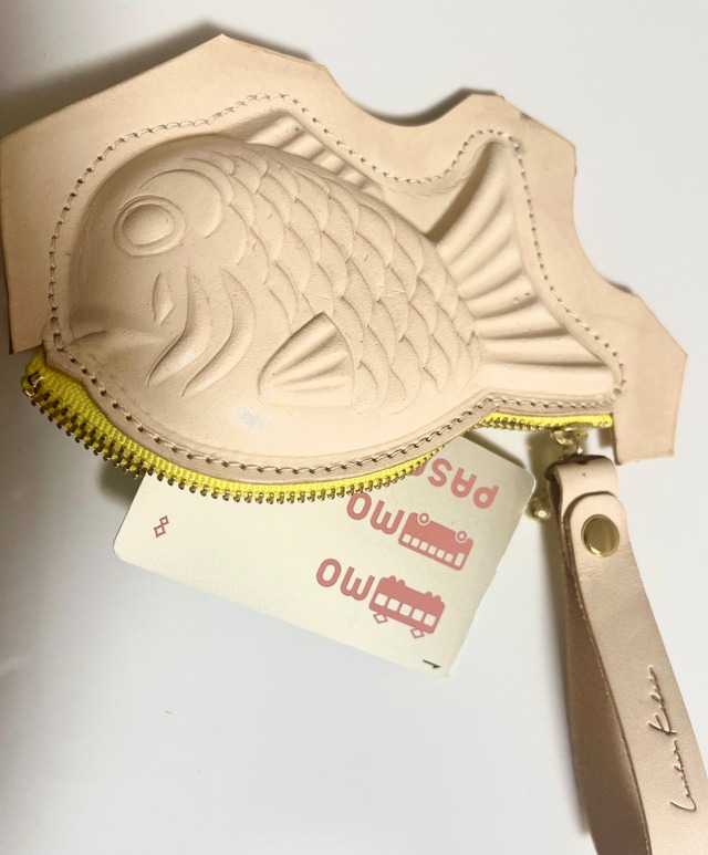 育てる革たい焼き/スタンダード ① カスタードクリーム