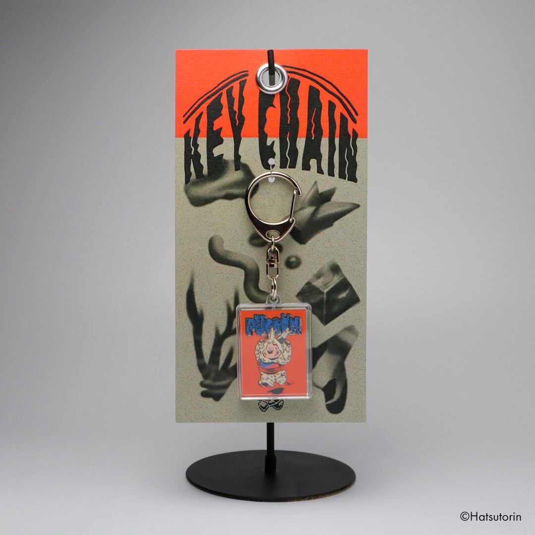 ZOOMS-01 RUBBER KEY HOLDER | HATSUTORIN ONLINE STORE