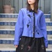 USA VINTAGE beppa BICOLOR WOOL DESIGN JACKET/アメリカ古着バイカラーウールデザインジャケット