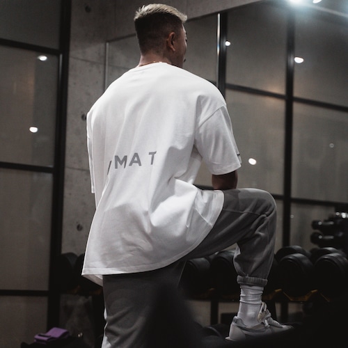 "REFLECT"  Over Sized Tee  ( White )