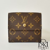 LOUIS VUITTON ルイヴィトン モノグラム ポルトビエ カルトクレディ コンパクトウォレット M61652 ブラウン