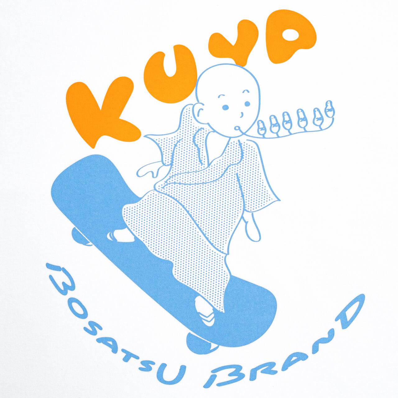 空也上人とスケボー 仏像 ロングスリーブ オーセンティックスーパーT